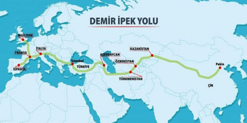 Pekin-Londra transit tren hattı açıldı